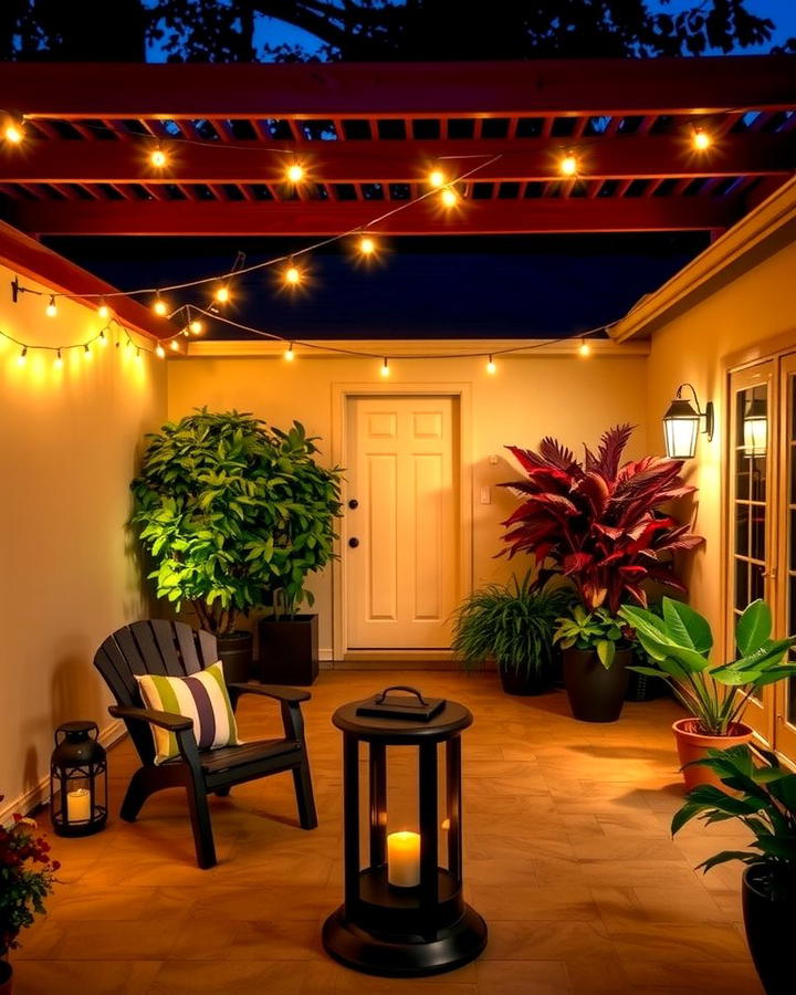 Cozy Patio Lighting