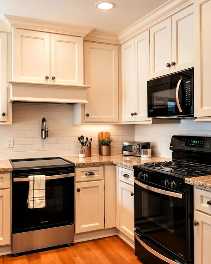 Cream Cabinets for Kitchen