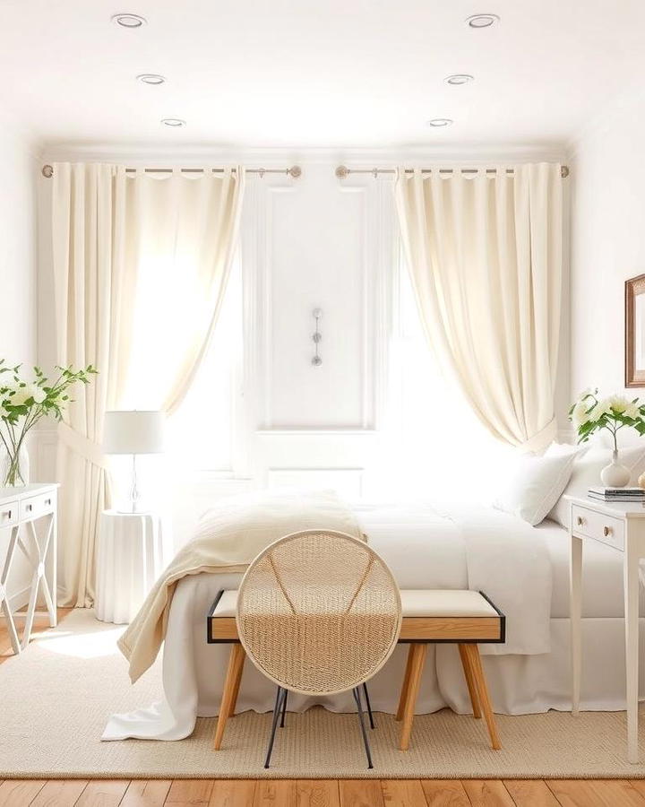 Cream Curtains for Sophistication