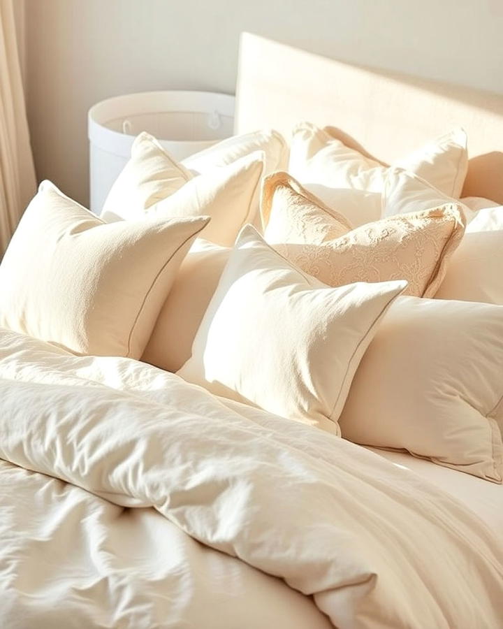 Cream Pillows for Layering