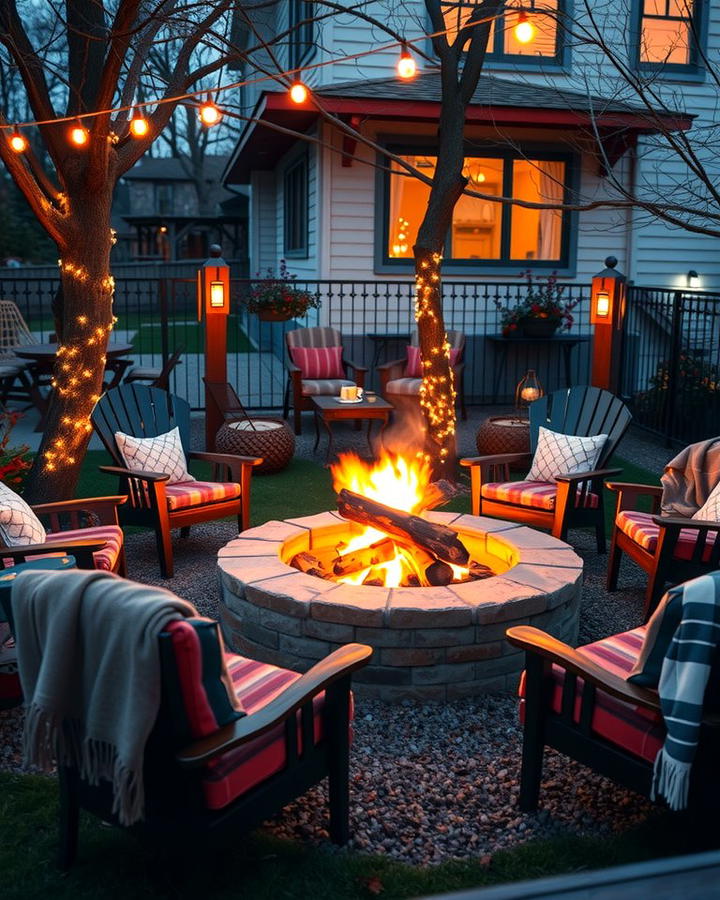 Create a Cozy Fire Pit Area