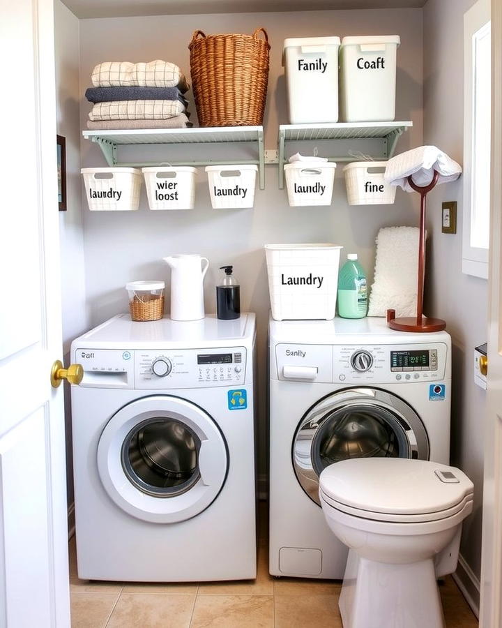 Create a Laundry Sorting Area