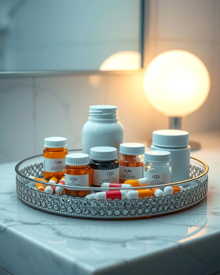 Create a Medicine Station on a Tray