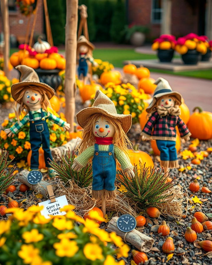 Create a Miniature Scarecrow Display