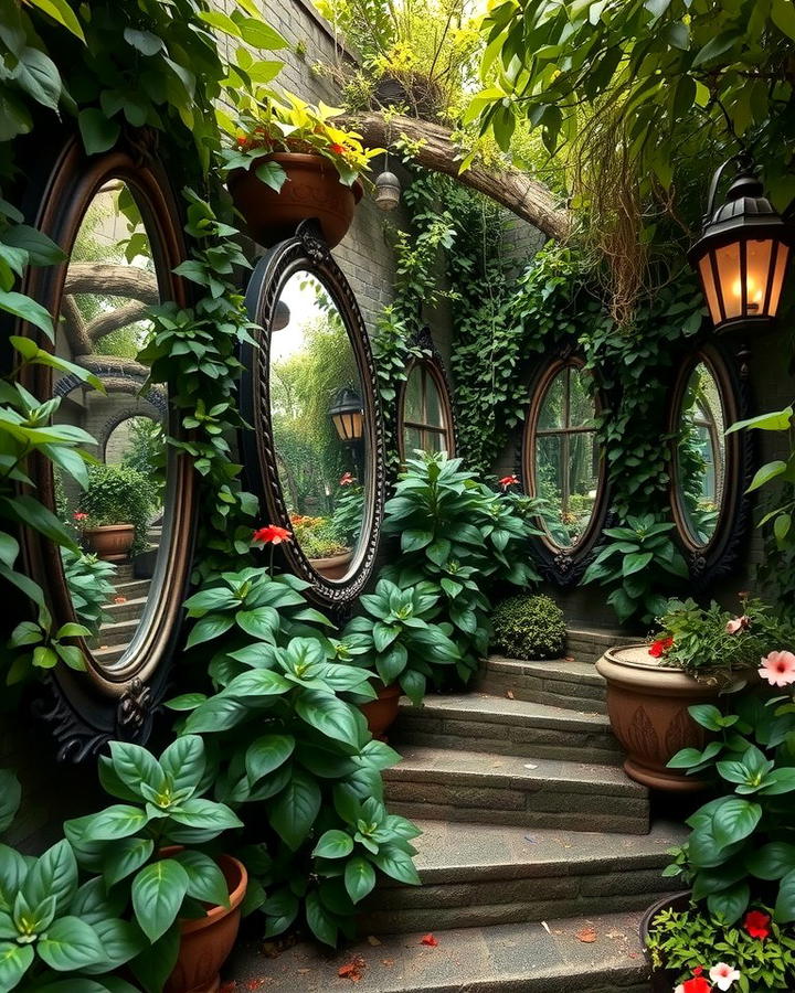 Create a Secret Garden With Hidden Mirrors