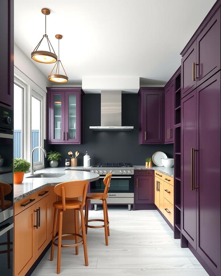 Creating Contrast with Two Tone Cabinets