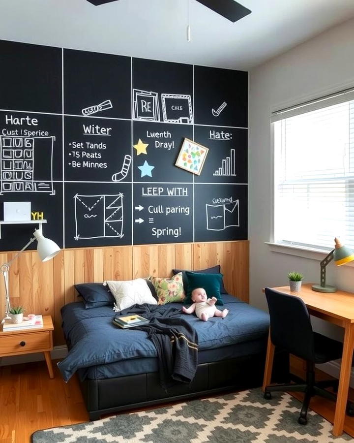 Creative Chalkboard Wall