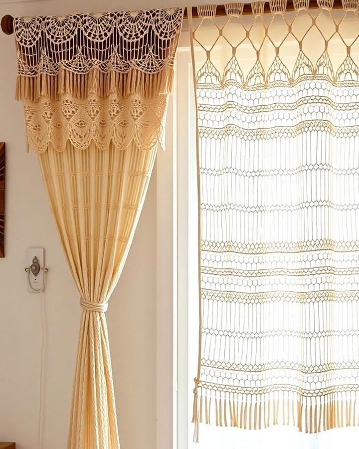 Crochet Curtain Charm