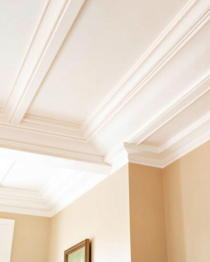 Crown Molding Elegance Ceiling Trim Idea