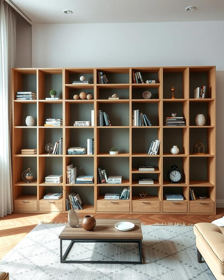 Cube Shelving for Versatile Storage