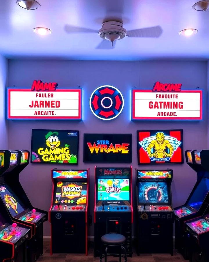 Custom Arcade Marquee Signs