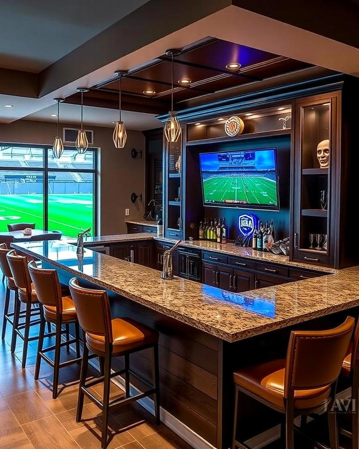 Custom Sports Bar