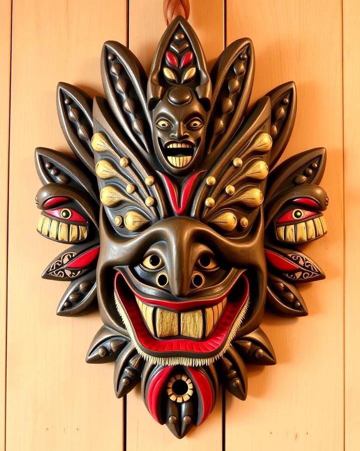 Custom Tiki Masks for Cultural Authenticity