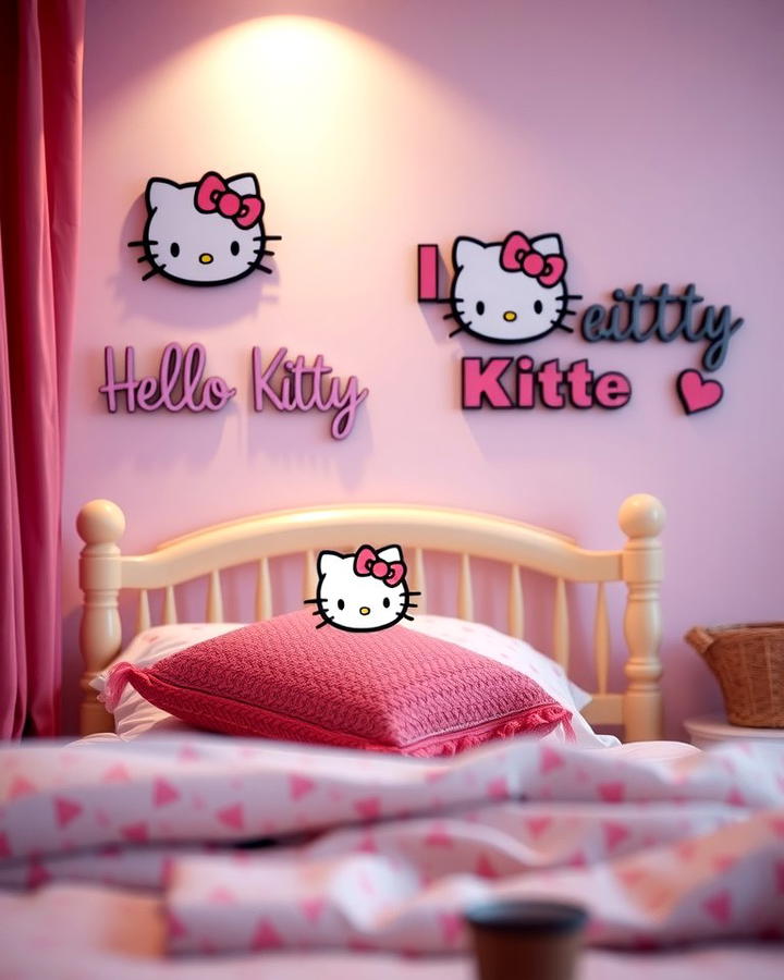 Customized Hello Kitty Name Plaques