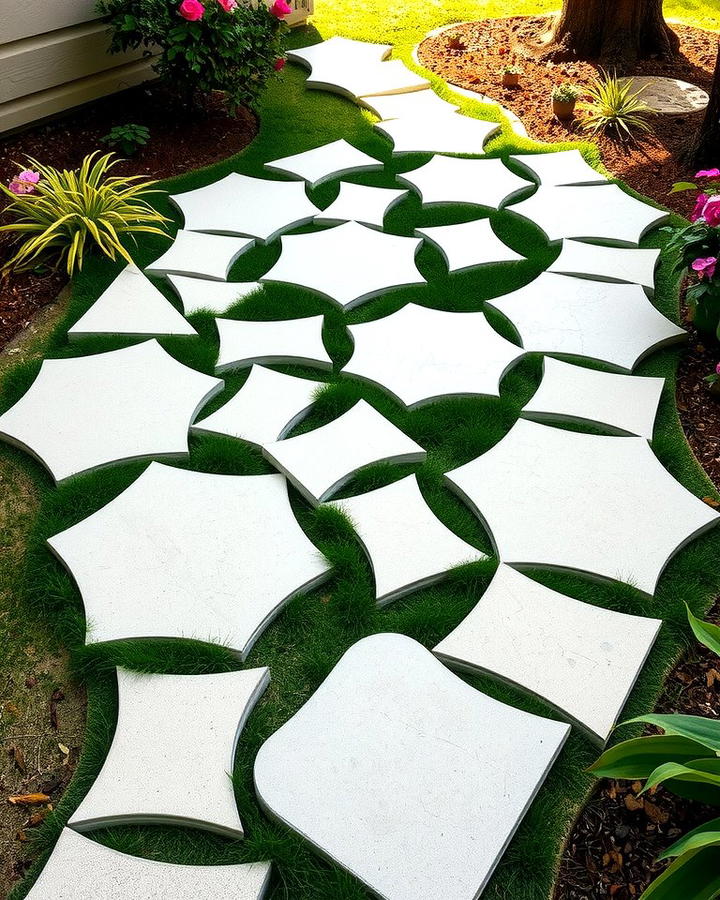 DIY Concrete Stepping Stones