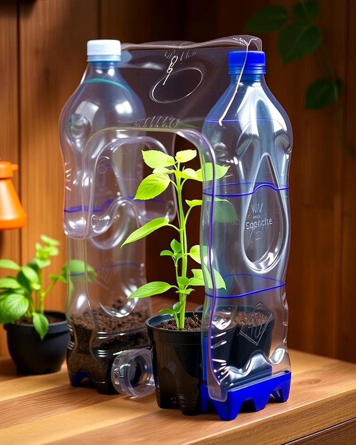 DIY Plastic Bottle Greenhouse