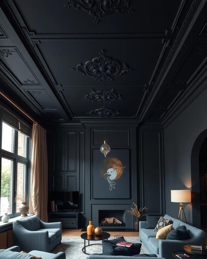 Dark Ceiling Design