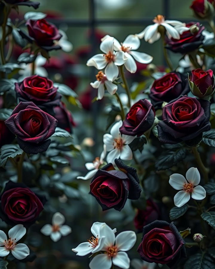 Dark Colored Roses for Elegance