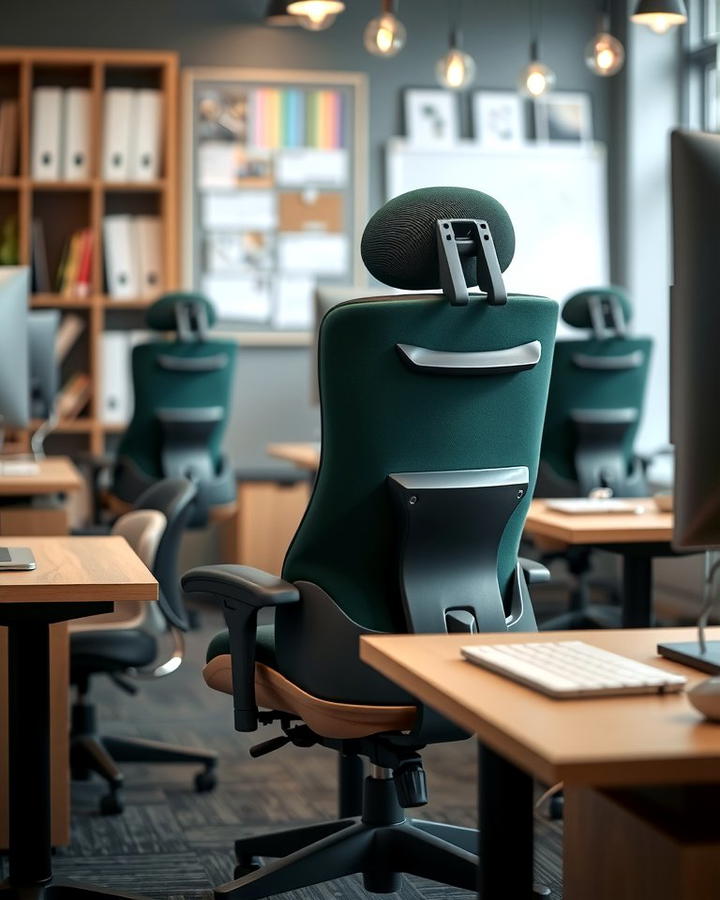 Dark Green Office Chair