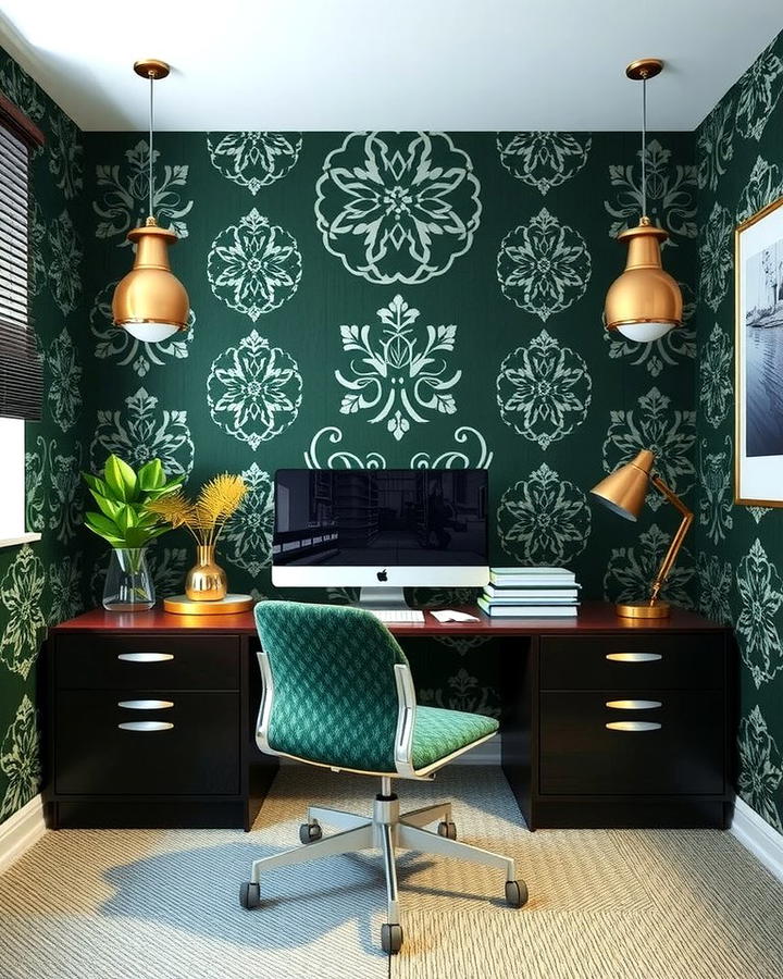 Dark Green Wallpaper