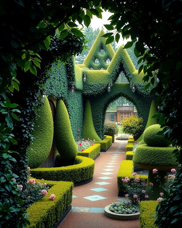 Dark Hedges and Topiaries