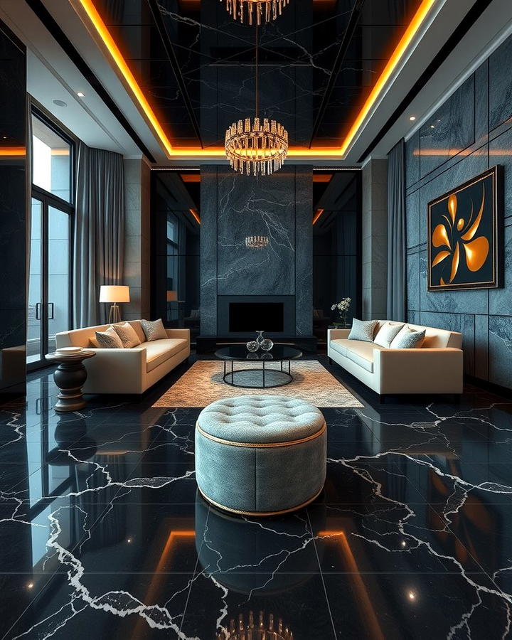 Dark Marble for Bold Statements