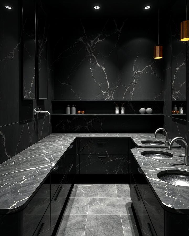 Dark Stone Countertops