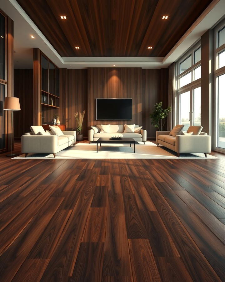 Dark Walnut Flooring