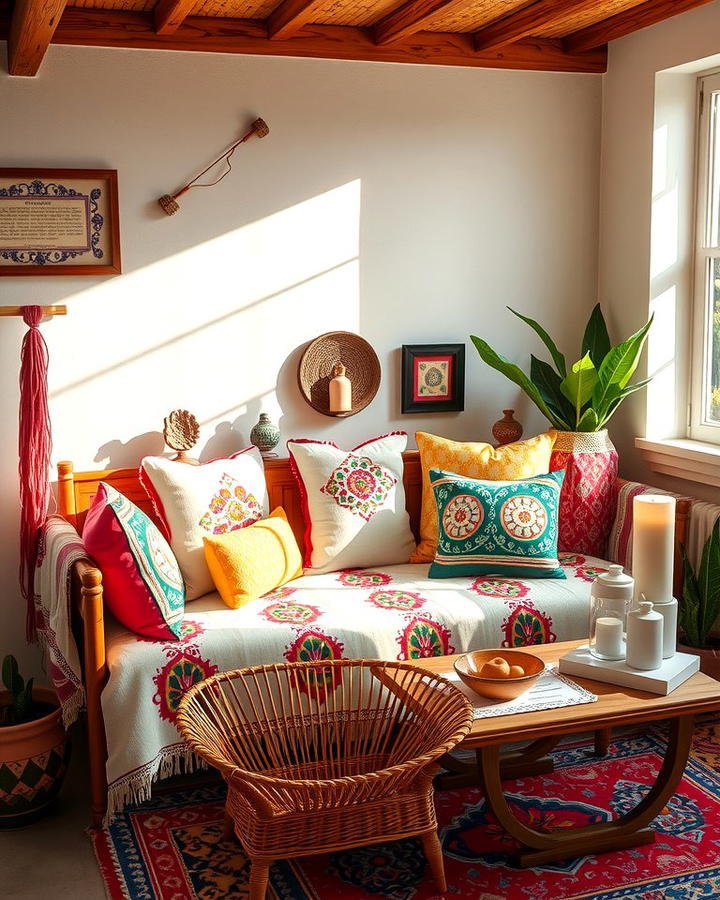 Daybed with Mexican Styling