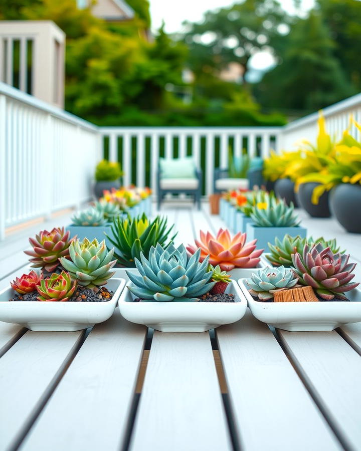 Decorate with Succulent Arrangements