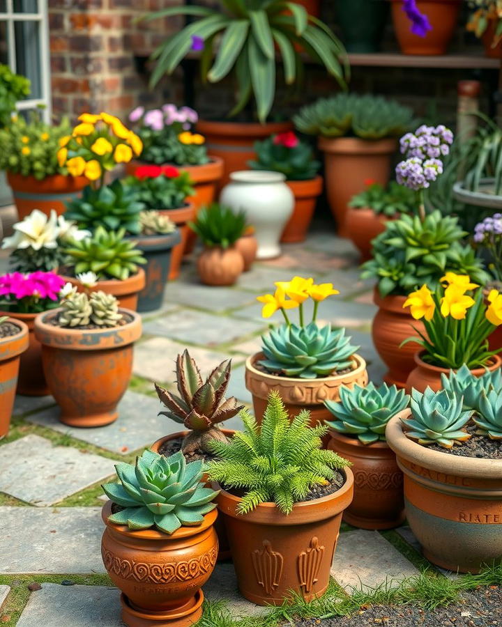 Decorative Clay Pots