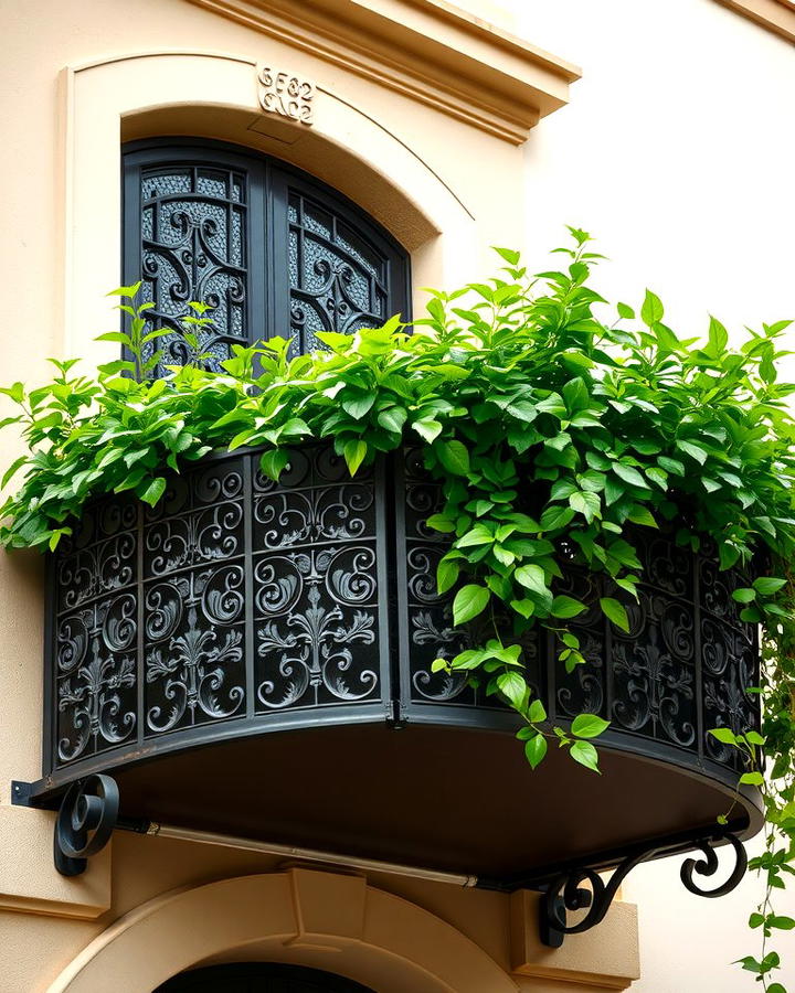 Decorative Iron Trellis