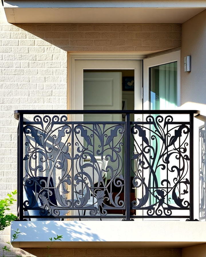 Decorative Metal Screen Balcony Railing