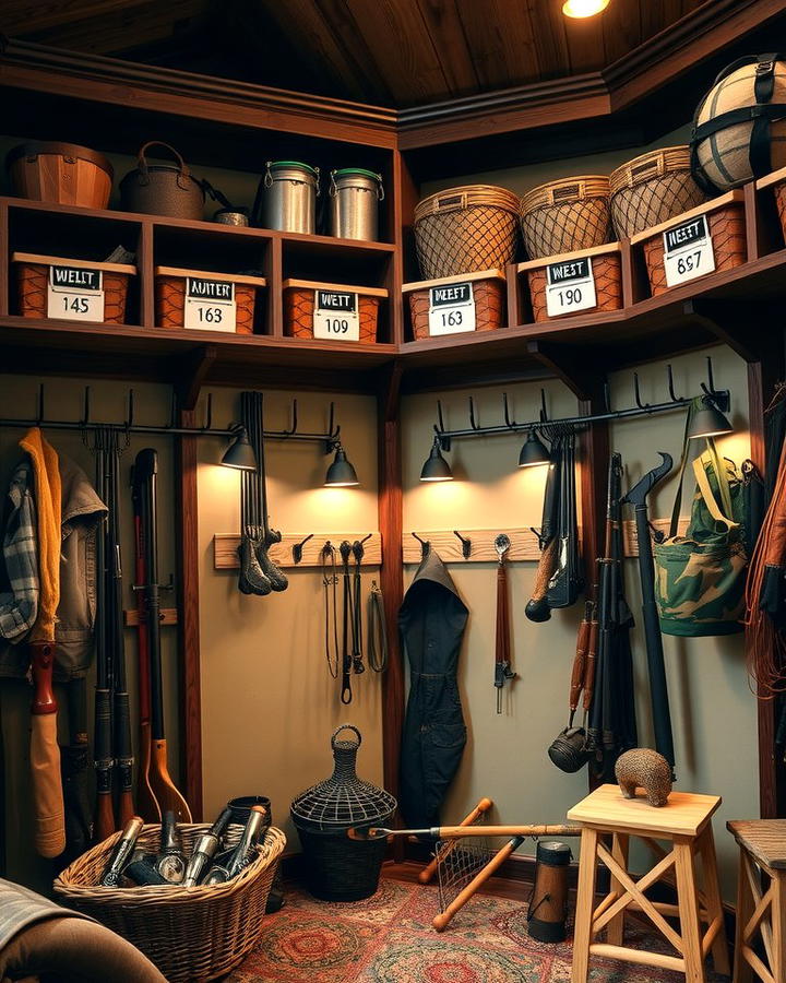 Dedicated Hunting Gear Storage