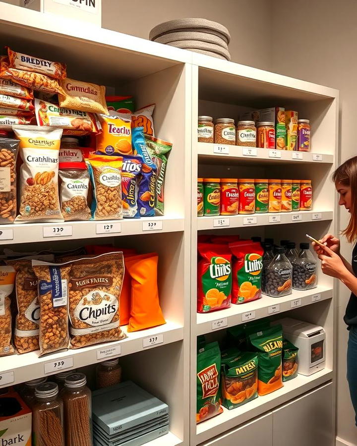 Dedicated Snack Shelves