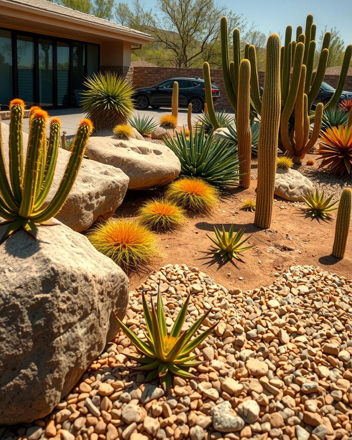 Desert Inspired Gravel Garden