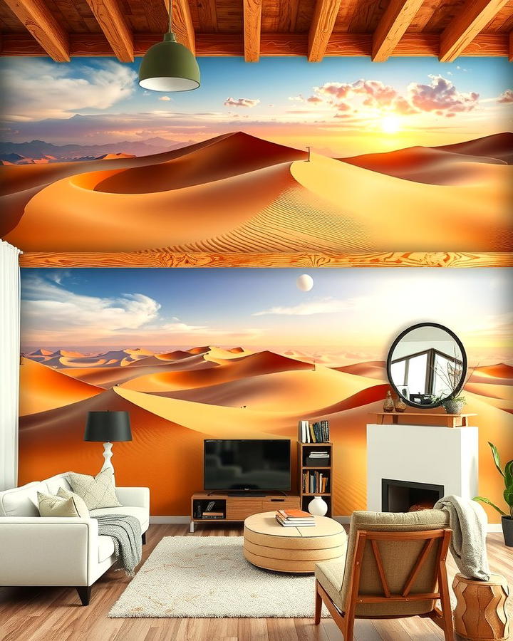 Desert Inspired Wall Murals