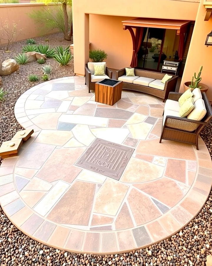 Desert Stone Patio