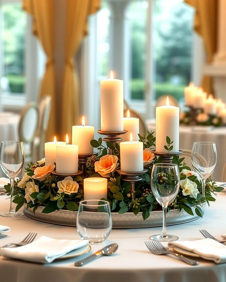 Design a Candle Cluster Centerpiece