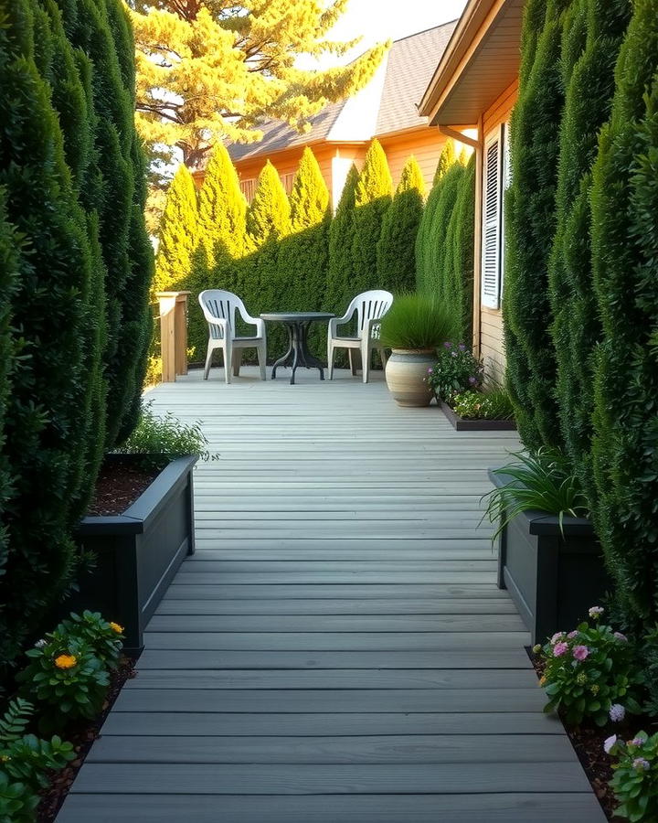 Design a Green Deck Border