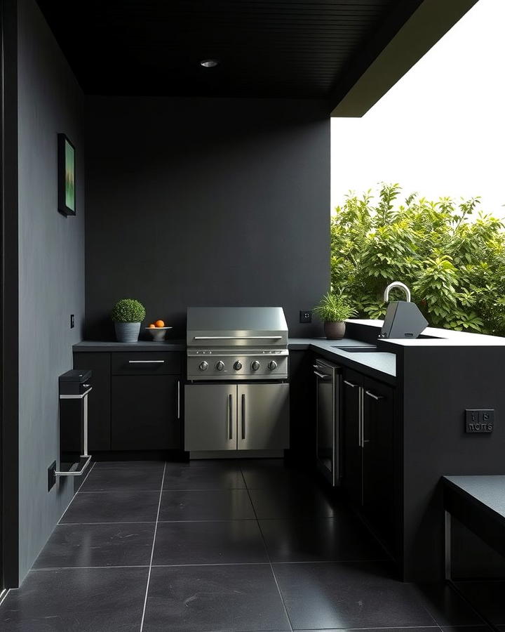 Designing a Minimalist Outdoor Kitchen