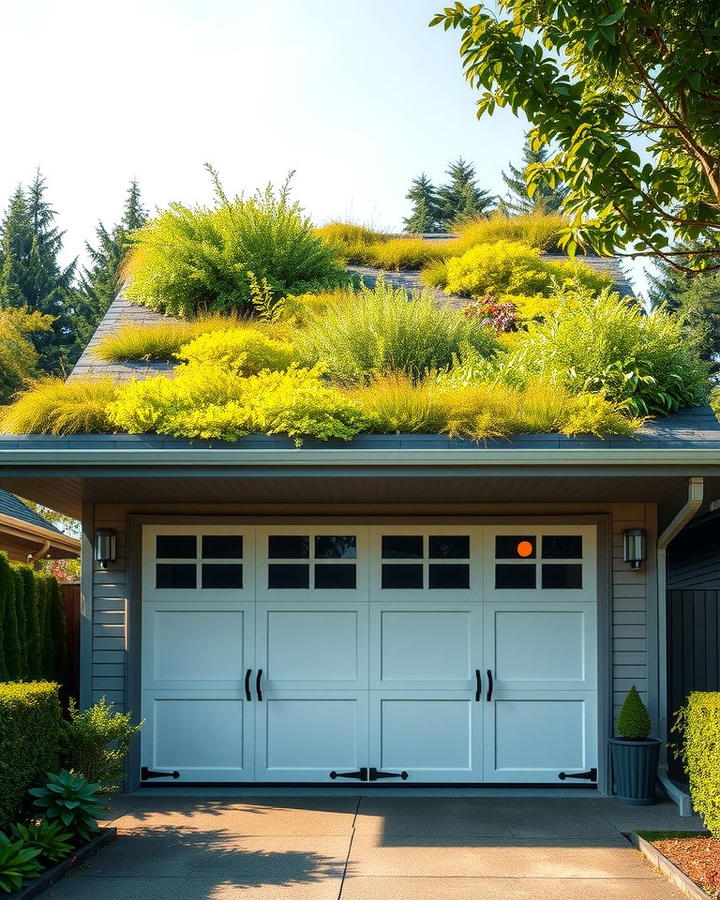 Detached Garage with Green Roof 2