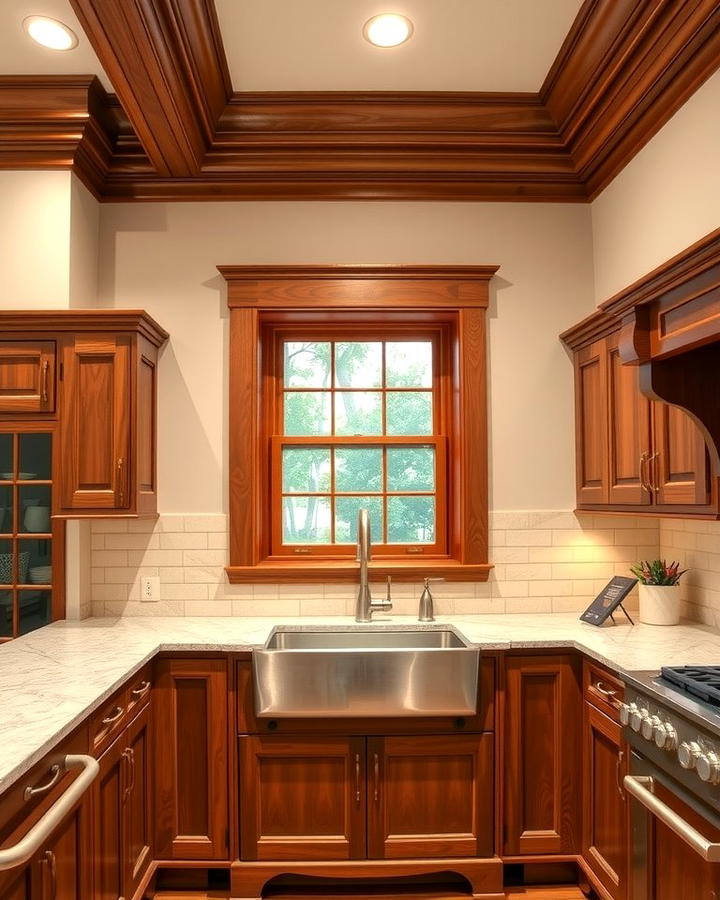 Detailed Woodwork Trim