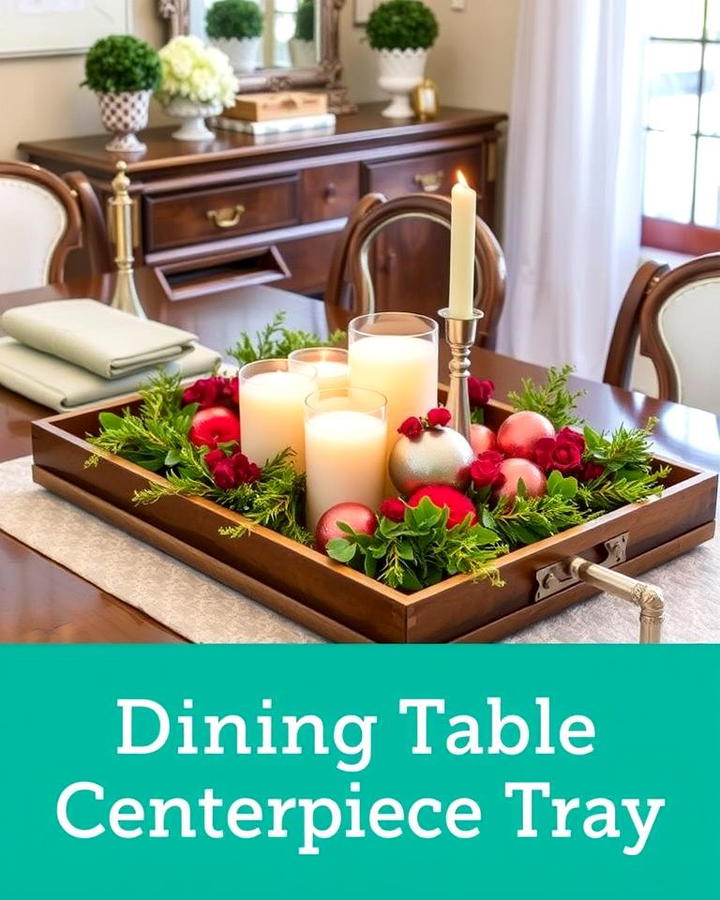 Dining Table Centerpiece Tray