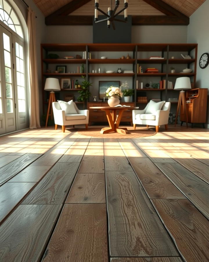 Distressed Wood Floors