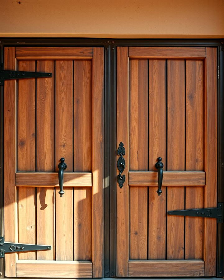 Distressed Wooden Doors