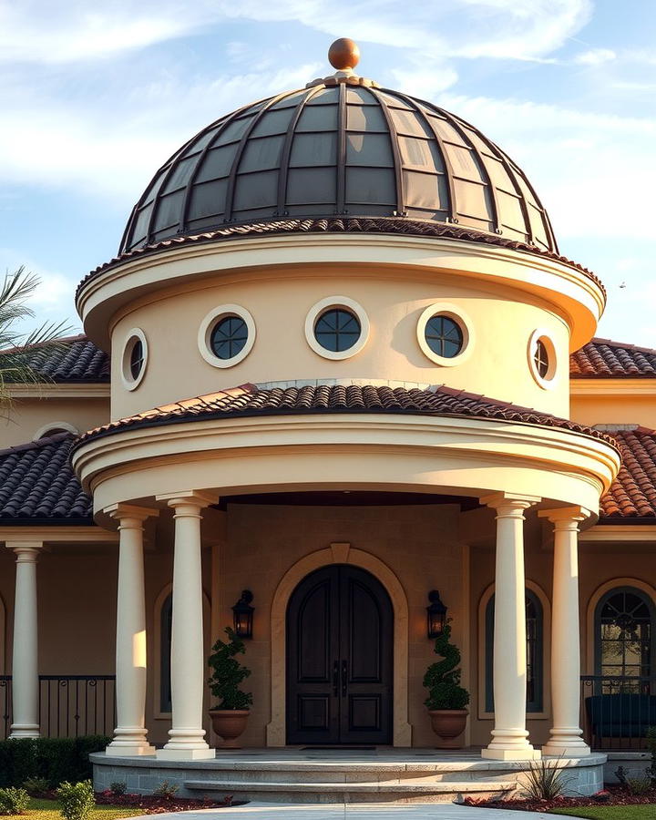 Dome Roof for a Regal Touch