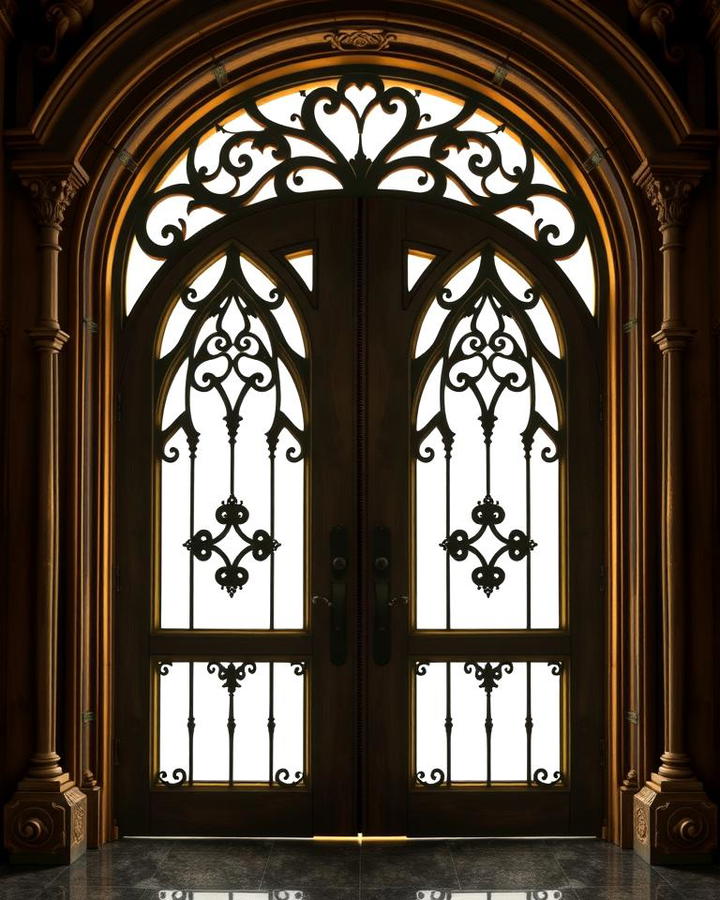 Double Gothic Doors