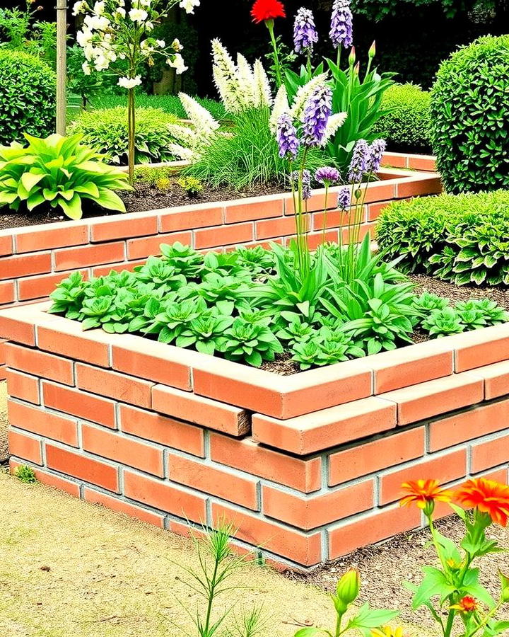 Double Layer Brick Edging