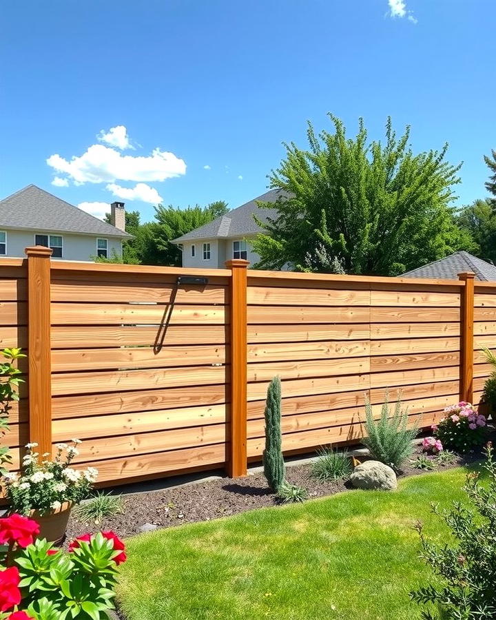 Double Sided Horizontal Fence